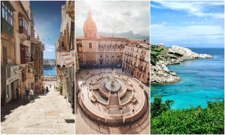 malta Sicília sardenha