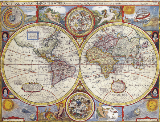 mapa antigo