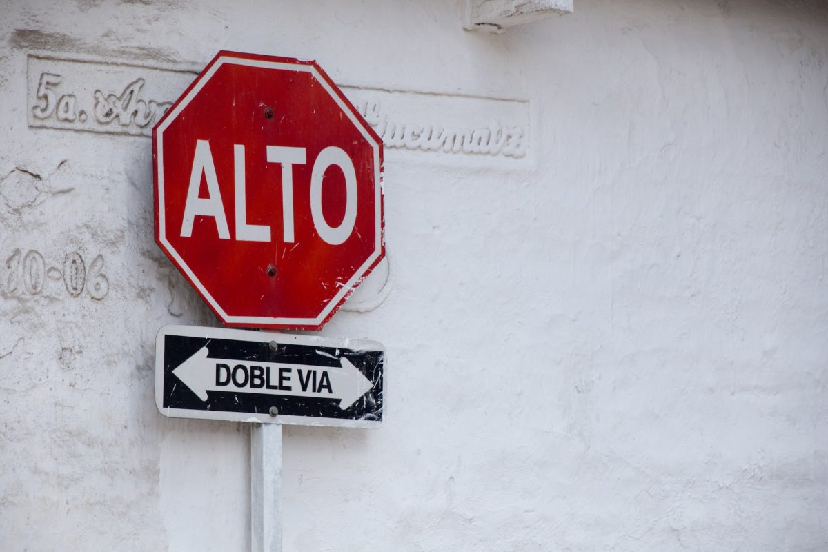 Stop alto sign